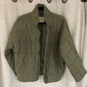 Thread & Supply Quilted Bomber Jacket